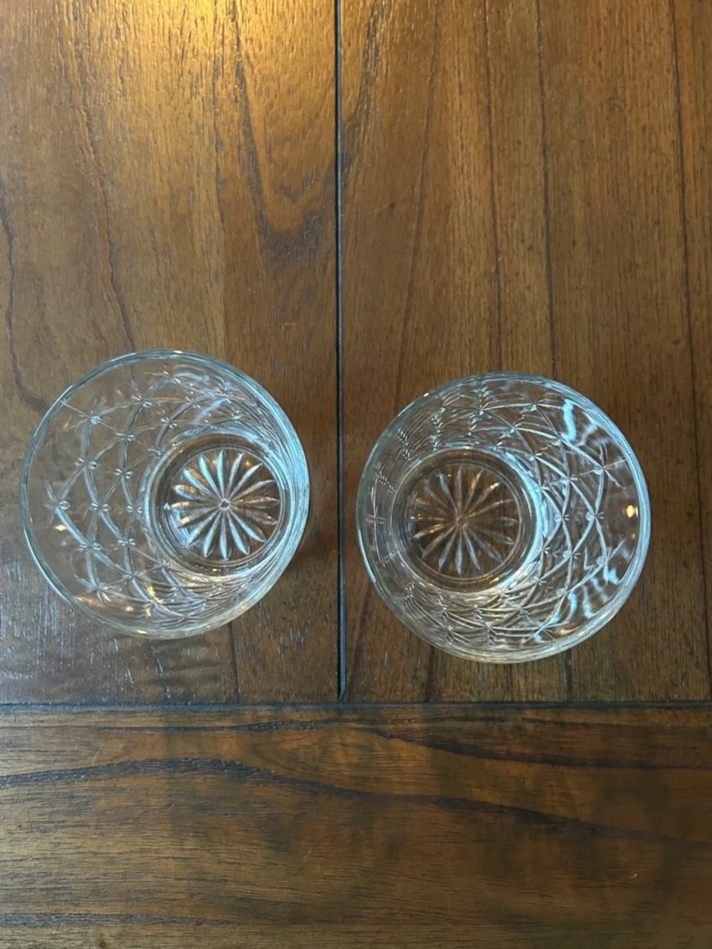 IKEA FLIMRA Rock Glass Tumblers Clear- Set of 2